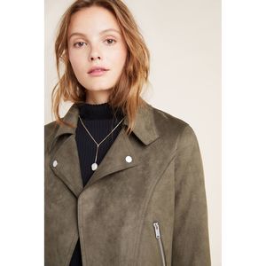 Anthropologie Jackets & Coats - New Anthropologie Kelyn Sueded Moto Jacket Anthropologie Jackets & Coats - New Anthropologie Kelyn Sueded Moto Jacket